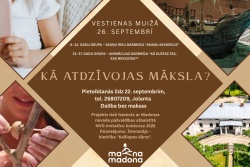 Kā atdzīvojas māksla? Radošās darbnīcas Madonas TIC